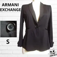 ARMANI EXCHANGE テーラードジャケット ブラック 長袖 pjk50のサムネイル