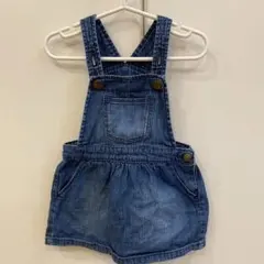 baby Gap  ベビーギャップ　デニムジャンパースカート　女の子　80サイズ