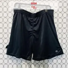 値下げ　ブラックハーフパンツ IGNIO 訳あり　ウエスト紐付　速乾