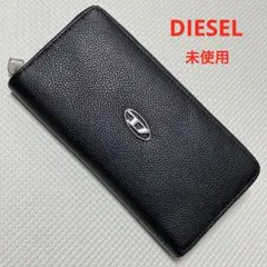 未使用級】 ディーゼル 1DR ラウンドジップ シルバーメタル - メルカリ