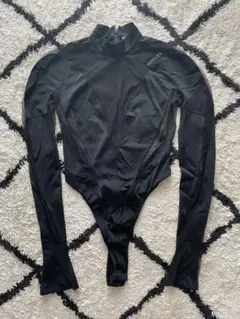 MUGLER H&M ブラックボディスーツ