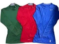 NIKE PRO COMBAT 長袖アンダーシャツ 3枚セット