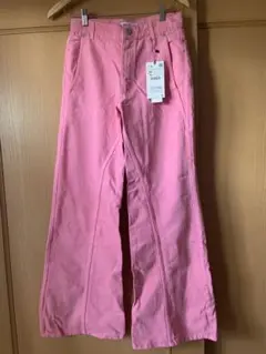 ZARA 春ピンク デニム