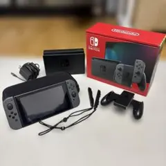 【初期化・動作確認済】Nintendo Switch グレー セット