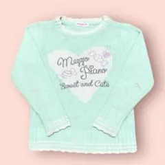 メゾピアノ 120 長袖 ニット Y2K 平成レトロ トップス 女の子 00s