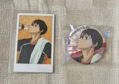 ハイキュー!! 西谷夕 缶バッジ・ポラショットコレクション セット