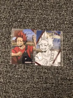 ヒロアカ ヒーロープラザ 特典クリアカード 切島鋭児郎 2枚セット