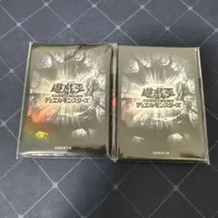 遊戯王の日　スリーブ　黒　二つ　未開封