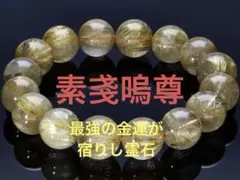 ✨極上ゴールドルチルクォーツ＋希少クォーツインクォーツエレスチャル 