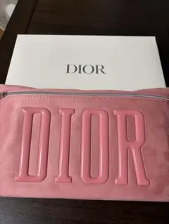 Dior ディオール ポーチ ピンク　新品・未使用　箱付き