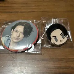 今市隆二　缶バッジ、 ピンバッジ2点セット