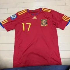 スペイン代表 イニエスタ 2010 W杯 決勝 アウェイ ユニフォーム - メルカリ