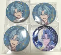 にじさんじ ウィンターデート 渚トラウト 缶バッジ 4個