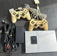 PS2本体 SCPH-75000 シルバー　ソフト付き