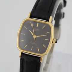 希少【外観美品/新品電池】SEIKO エクセリーヌ 10角形 レディース 腕時計