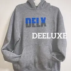 DEELUXE グレー　プルオーバーパーカー　フード　‘90 希少　スノーボードのサムネイル