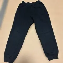 UNIQLO ブラック スウェットパンツ 120 裏起毛