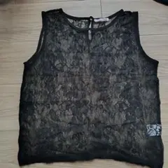 BE RADIANCEノースリーブレーストップス