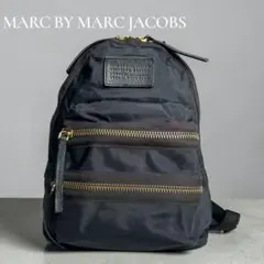 【新品に近い】MARC BY MARC JACOBS ブラックリュック