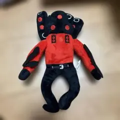 シリーズ「スキビディトイレ」キャラクター:「カメラマン」のぬいぐるみ