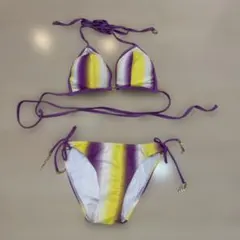 aimer feel ビキニ パープル イエロー グラデーション【未使用】のサムネイル
