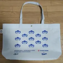 大きなエアバッグトート　集合ドアラ