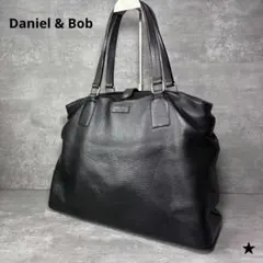 【良品】Daniel&Bob　BAIN　トートバッグ　A4　レザー　ブラックのサムネイル