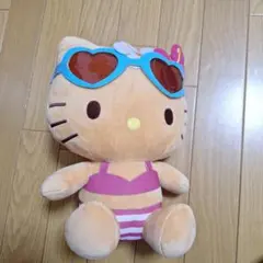 日焼けキティ　ぬいぐるみ　くじ