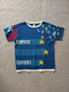 ENRICO COVERI ヴィンテージ ニットシャツ Mのサムネイル