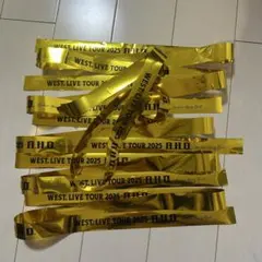 WEST.LIVE TOUR 2025A.H.O銀テープ6本フル