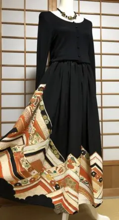 2026年最新】黒留袖リメイクの人気アイテム - メルカリ