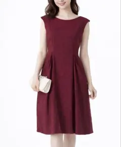 Je super ジュシュペール ワンピース ワインレッド