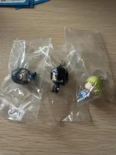 ハンターハンター　めじるしアクセサリー　シズク　フェイタン　シャルナーク　セット