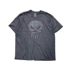 7TSM3 【MARVEL】スカル　骸骨　プリントTシャツ　古着used