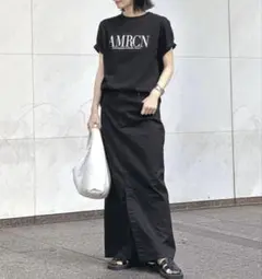 【未使用級】AP STUDIO 24SS ハイカウントスカート ブラック 40