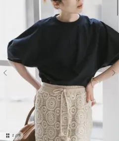NOBLE別注 CASA FLINE/カーサプラインオーガニックコットンTシャツのサムネイル