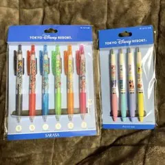 【週末特価】ディズニー　ボールペンセット　SARASA Acro300