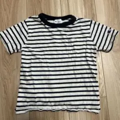 Champion ストライプ Tシャツ 120