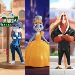 TOPTOY ズートピア2 NEW JOURNEY 3体セット