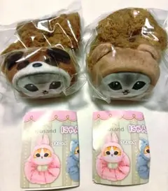【mofusand にゃんぱんつ！ ぬいぐるみシュシュ】