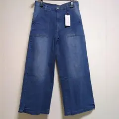 RISE ON FLEEK ベイカーワイドジーンズ