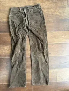 Lee ブラウン コーデュロイパンツ スリムフィットのサムネイル