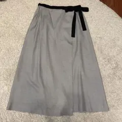 アンタイトル フレアスカート 千鳥チェック柄　サイズ1