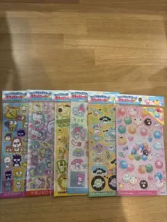 seria セリア サンリオキャラクターズ キラッとシール3 全6種セット