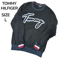 TOMMY HILFIGER トミーヒルフィガー 丸首 セーター トレーナー L