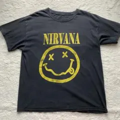 ヴィンテージ NIRVANA SMILE Tシャツ カートコバーン フェードのサムネイル