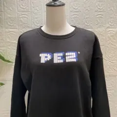 良品　ペッツ　シューラルーコラボ　ブラック　長袖　トレーナー