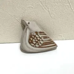 バーズワーズ　鳥　ブローチ　BIRDS' WORDS 陶器　美品