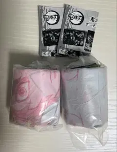 鬼滅の刃 ポーチでらっくす 2個セット 煉獄 炭治郎 禰豆子 宇髄 蜜璃 無一郎