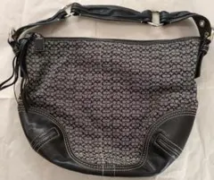 コーチ COACH 黒 ショルダーバッグ